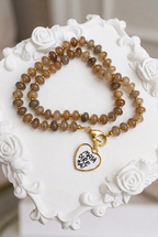 COLLANA VENERE TAUPE