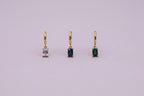 Set orecchini mono"Mint"Gold