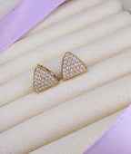 Orecchini donna "Triangle"gold