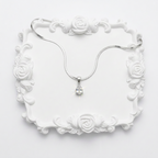 CIONDOLO GOCCIA silver