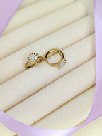 Orecchini donna " mini sun"