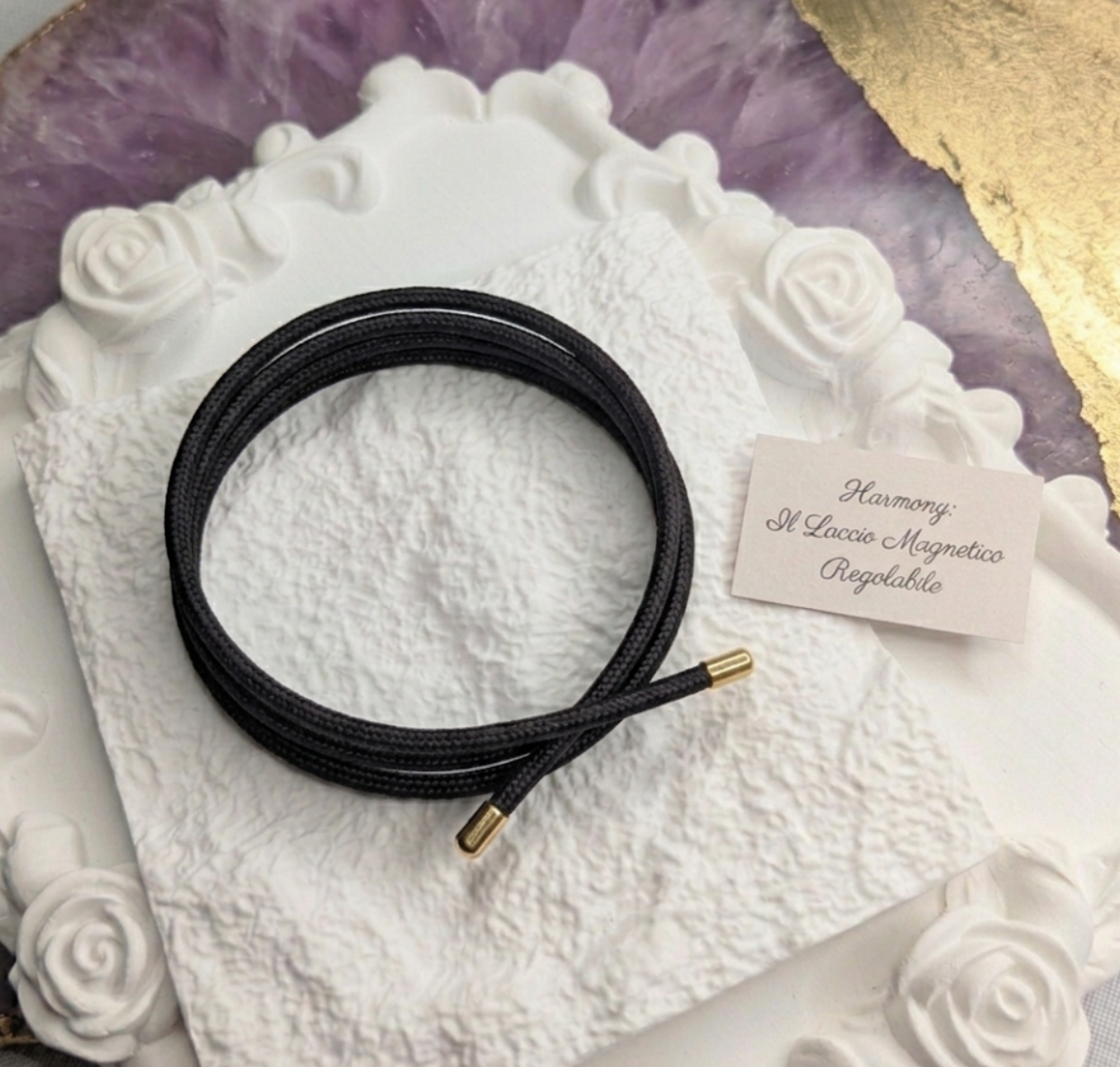 COLLANA"MAGNETICH NERO"