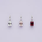 Set orecchini mono "Berry" silver