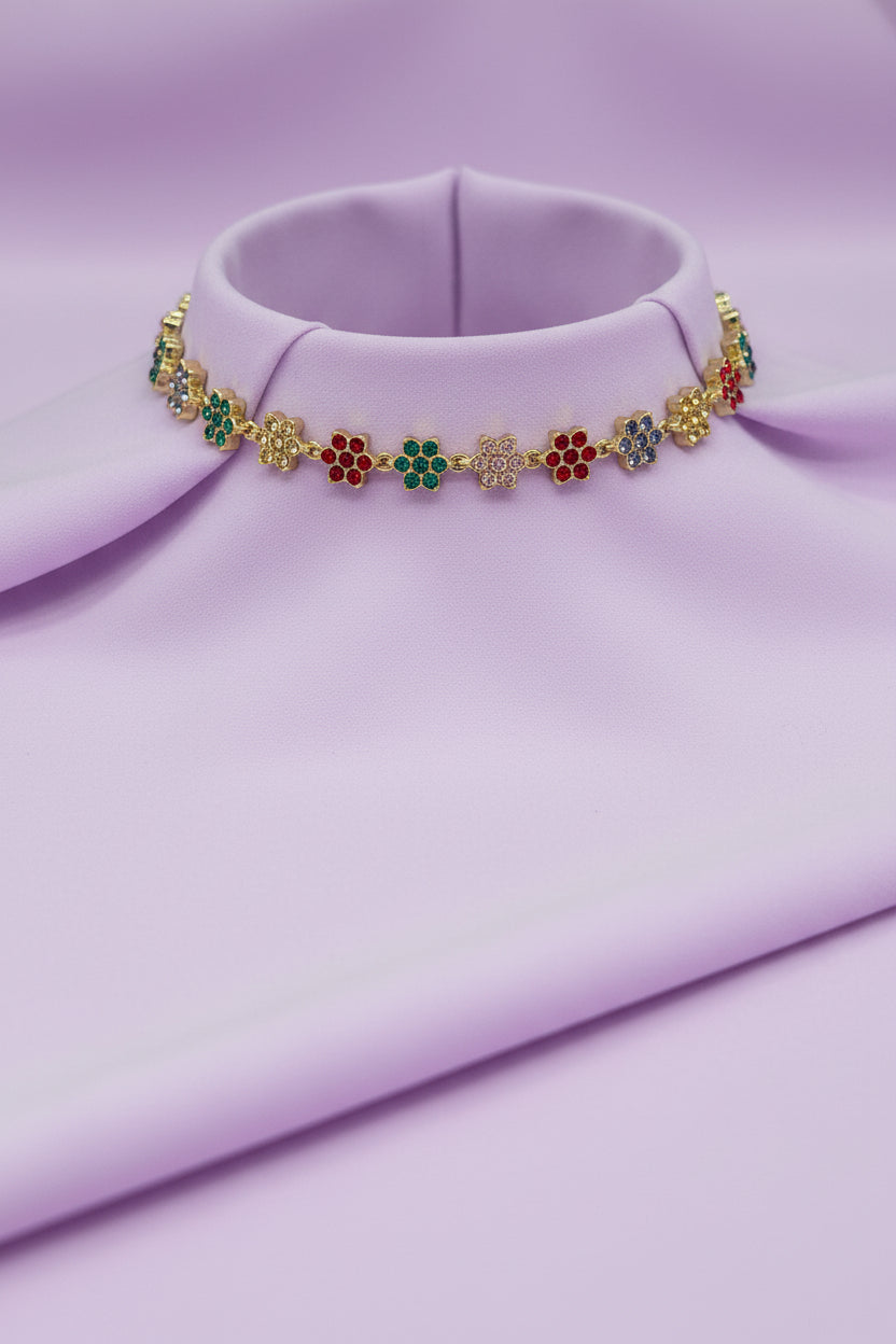 Collana donna "Bloom" multicolor