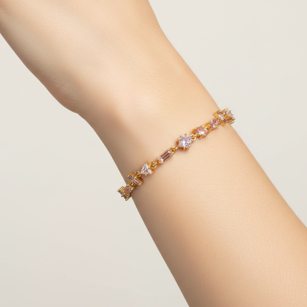 Bracciale Maya malva