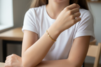 Bracciale Donna "coffee"Gold