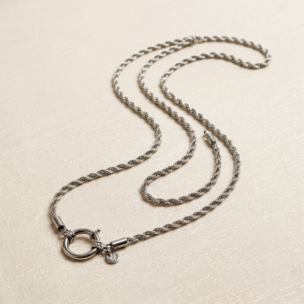 COLLANA TORCION(silver)