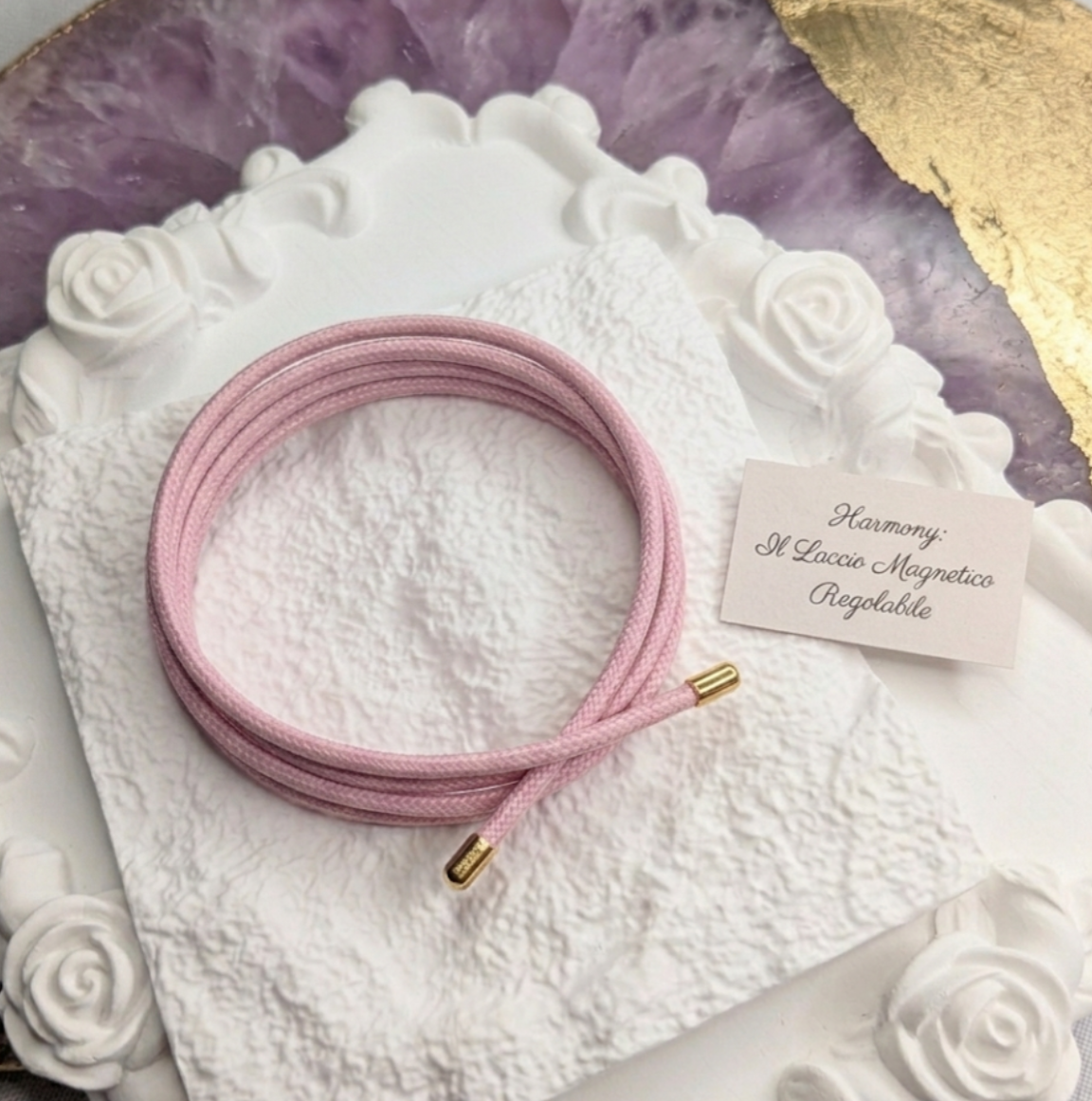 COLLANA"MAGNETICH ROSA"