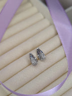 Orecchini Donna " mini Crystal" silver