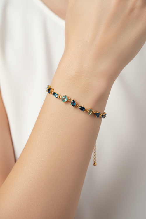 BRACCIALE MAYA BLUE