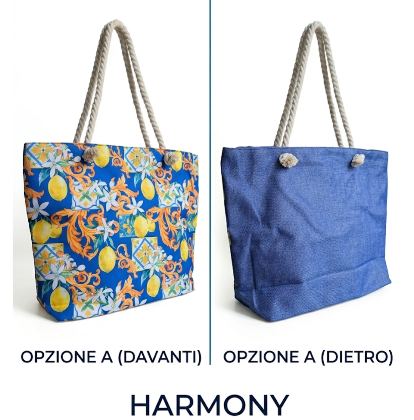 Borsa mare "Limoni"
