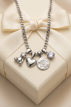 COLLANA CHLOE silver