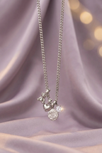 COLLANA CHLOE silver
