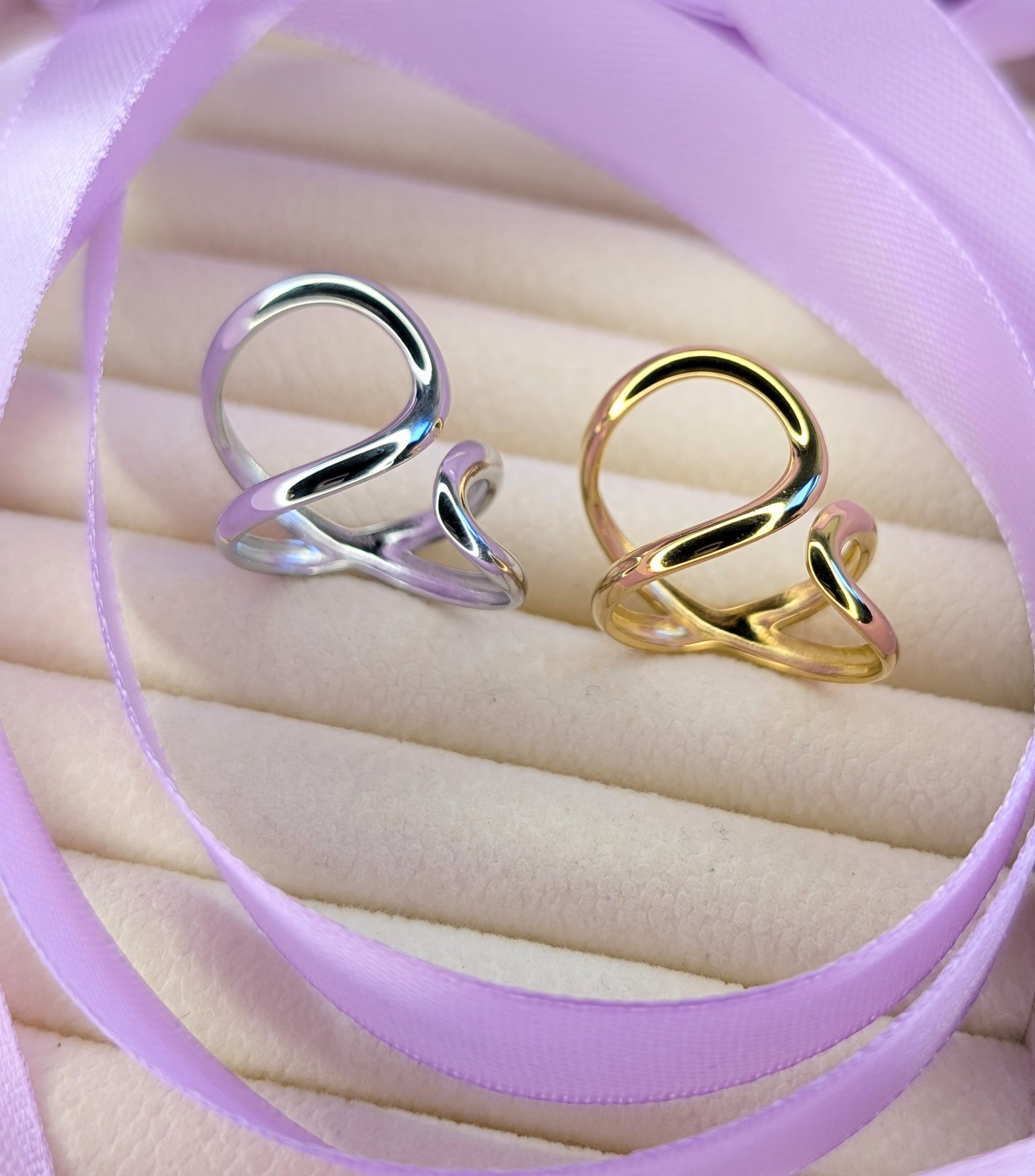 Anello donna "Flow"
