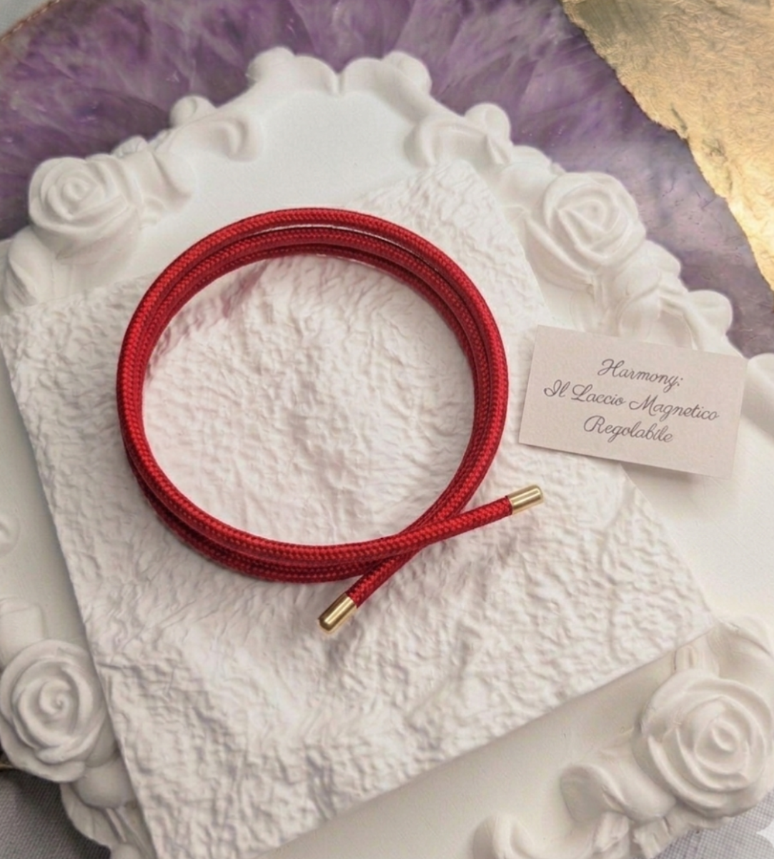 COLLANA"MAGNETICH ROSSA"
