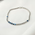 Bracciale Uomo"Cube blu"