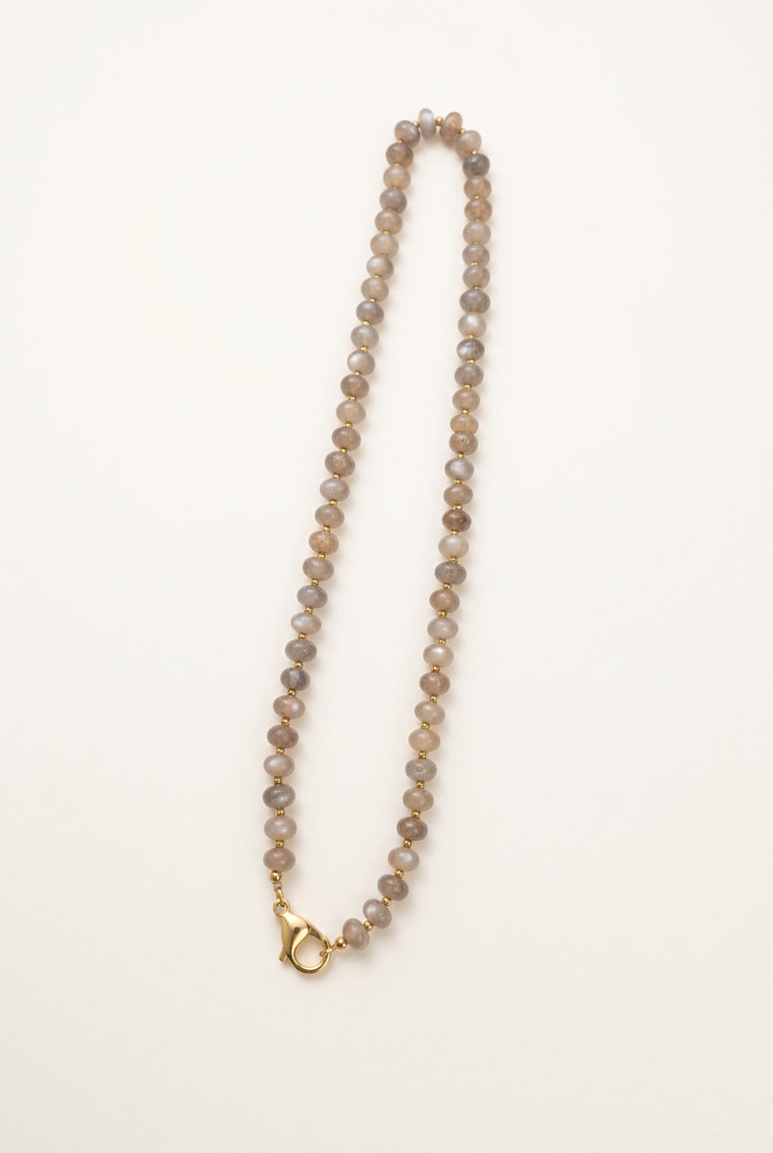 COLLANA VENERE TAUPE